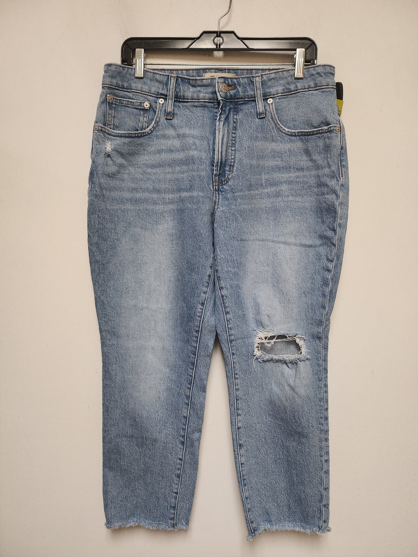 Jeans Boyfriend By Madewell In Blue Denim, Size: 8p