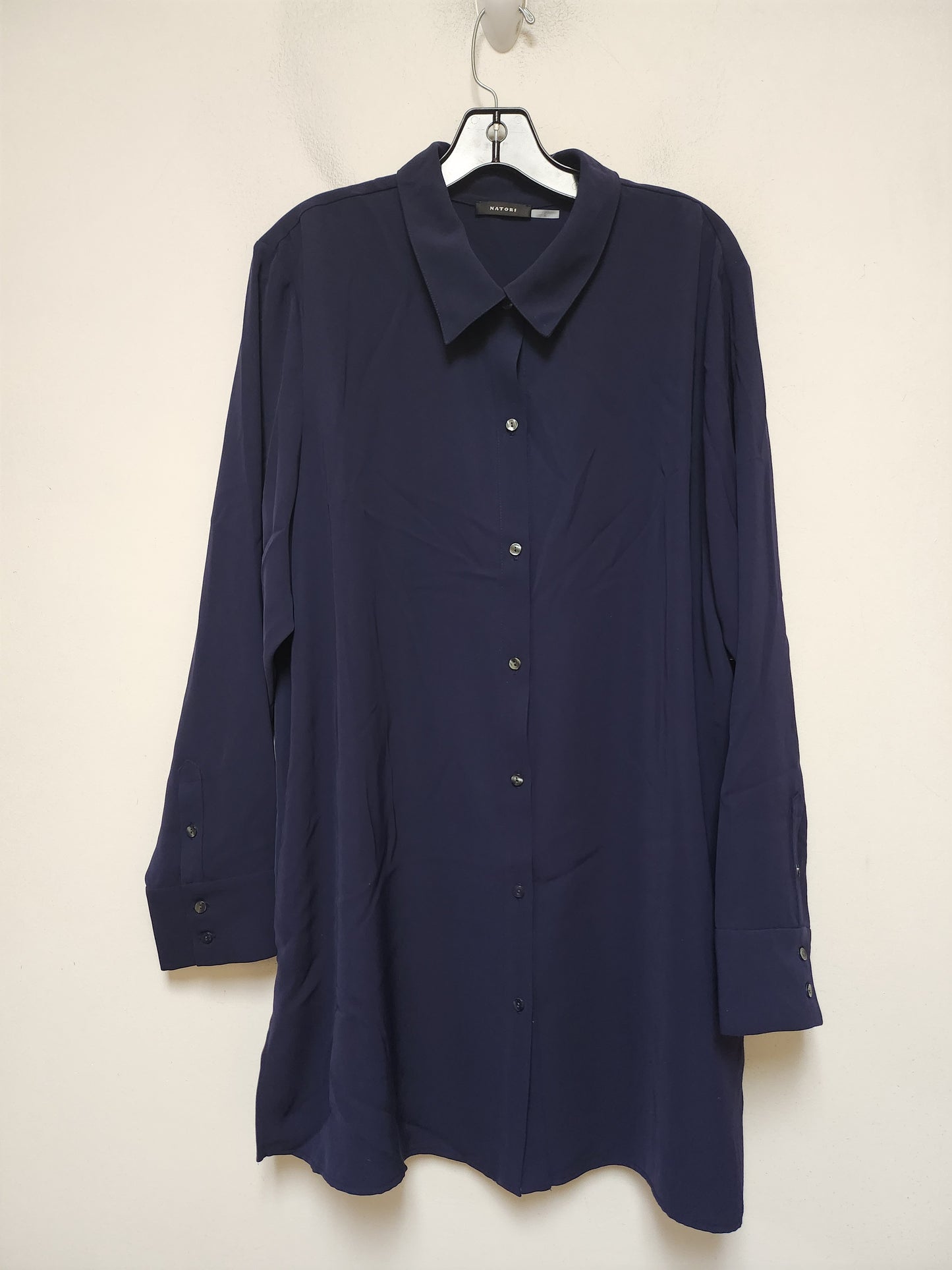 Pants Suit 2pc By Natori In Navy, Size: 14