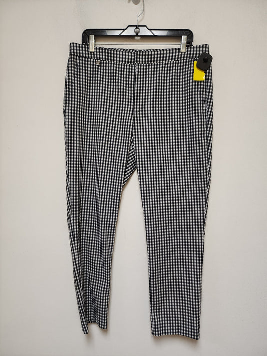 Pants Other By Lauren By Ralph Lauren In Black & White, Size: 12