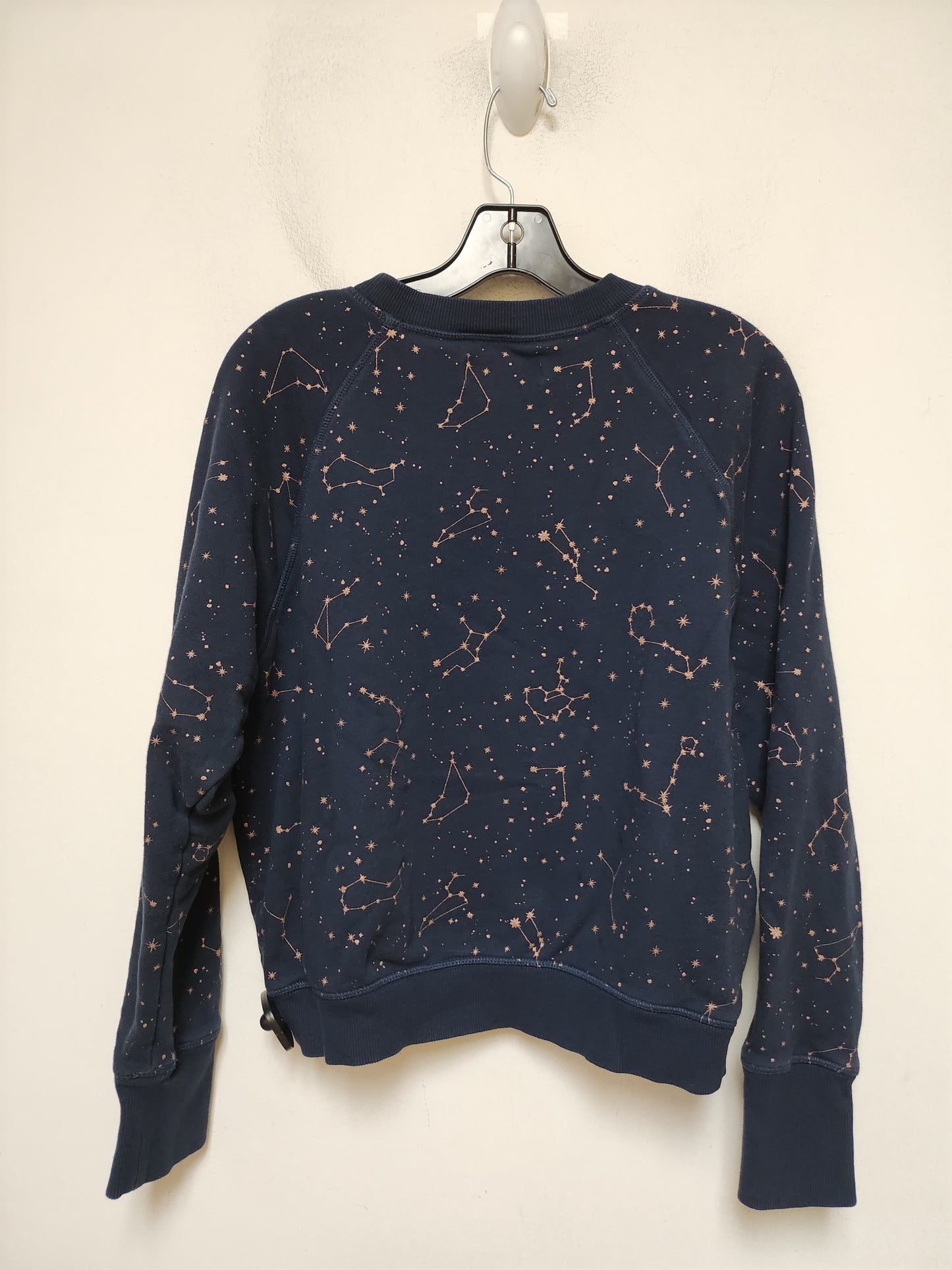 Sweatshirt Crewneck By Spiritual Gangster In Blue & Gold, Size: M