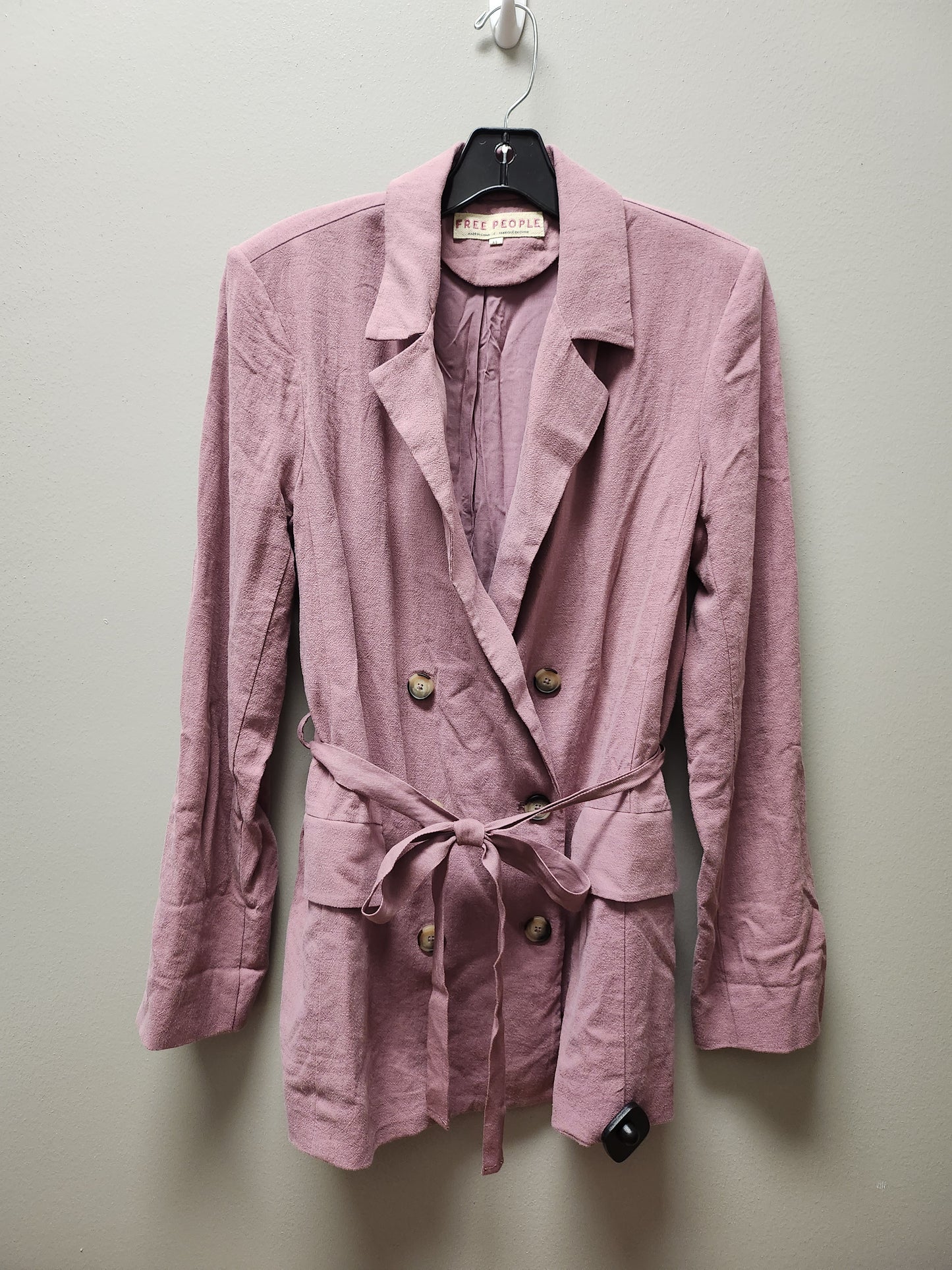 Blazer By Free People In Purple, Size: Xs