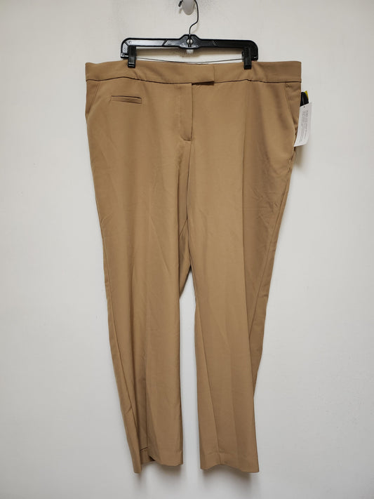 Pants Other By Investments In Tan, Size: 22