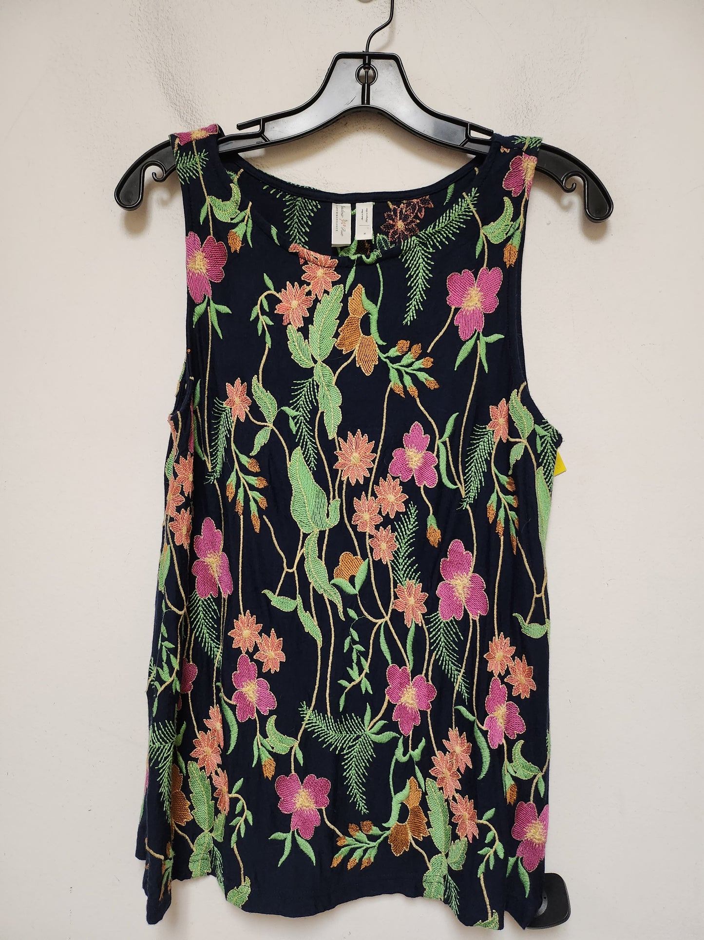 Tank Top By Anthropologie In Floral Print, Size: S