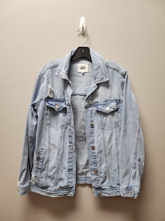 Jacket Denim By Madden Nyc In Blue Denim, Size: S