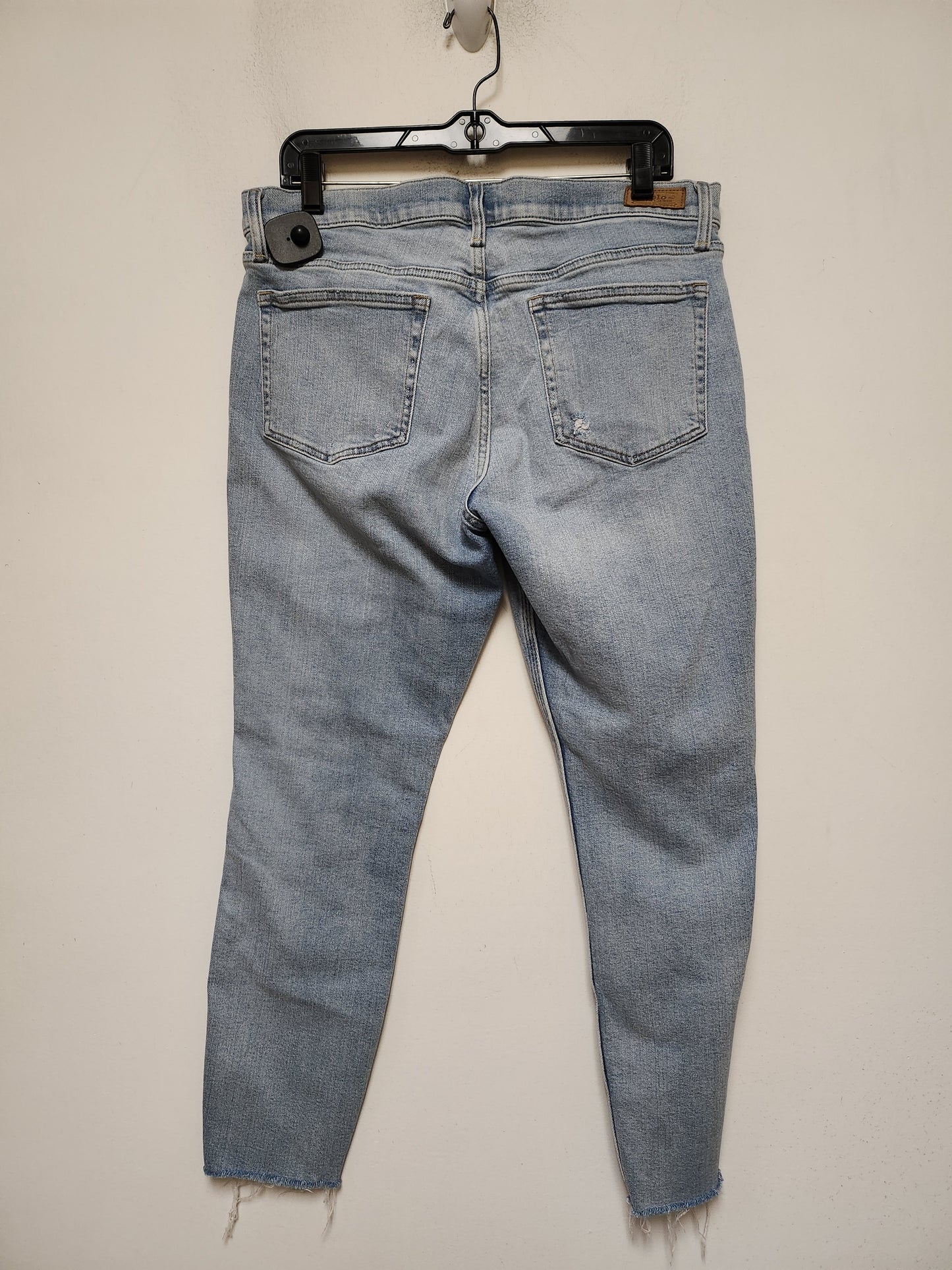 Jeans Skinny By Polo Ralph Lauren In Blue Denim, Size: 8