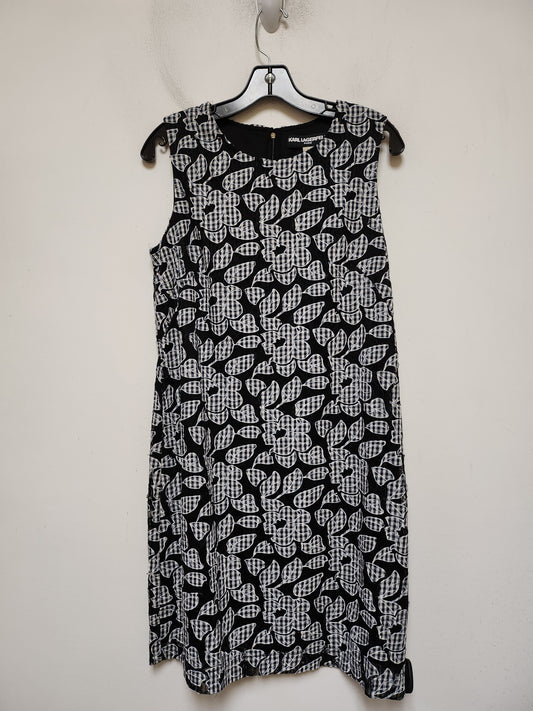 Dress Designer By Karl Lagerfeld In Floral Print, Size: M