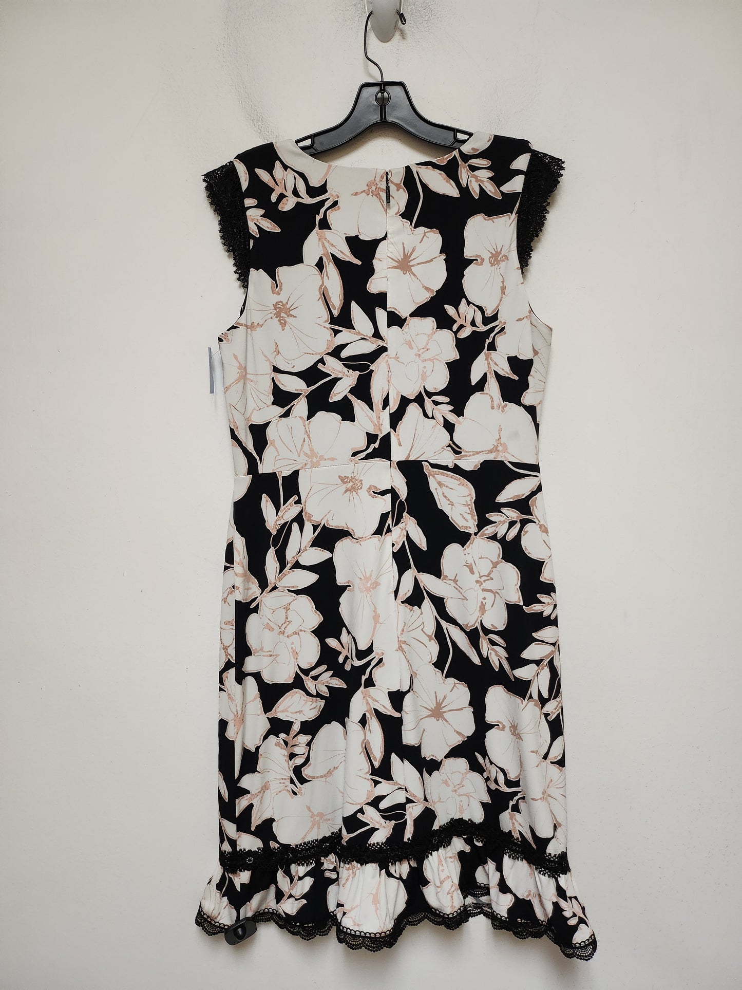 Dress Designer By Karl Lagerfeld In Floral Print, Size: M