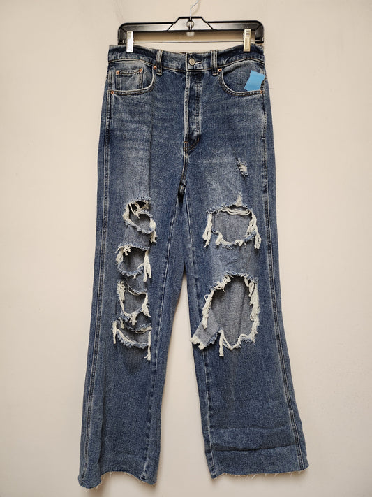 Jeans Wide Leg By Pacsun In Blue Denim, Size: 6