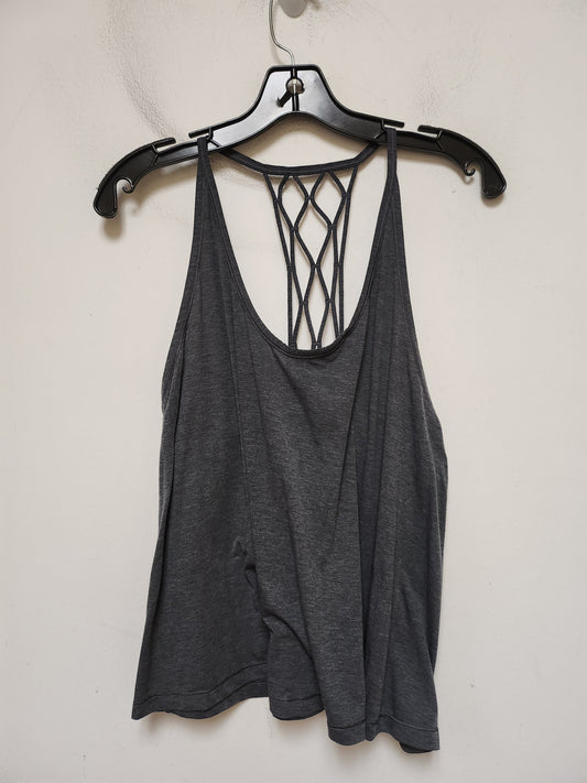 Athletic Tank Top By Lululemon In Grey, Size: M