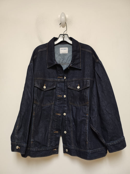 Jacket Denim By Old Navy In Blue Denim, Size: 4