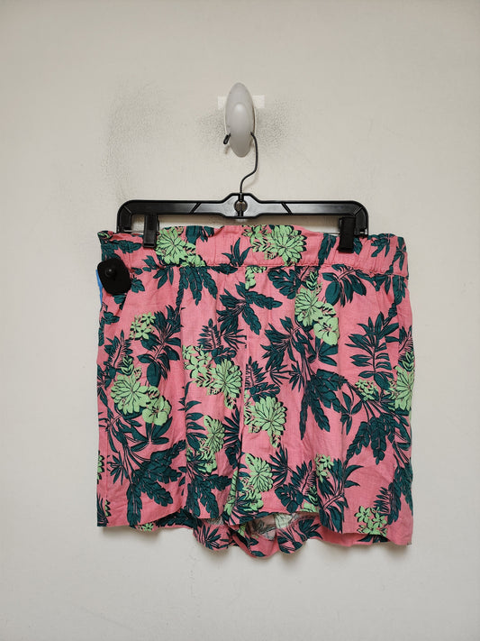 Shorts By Loft In Floral Print, Size: 12