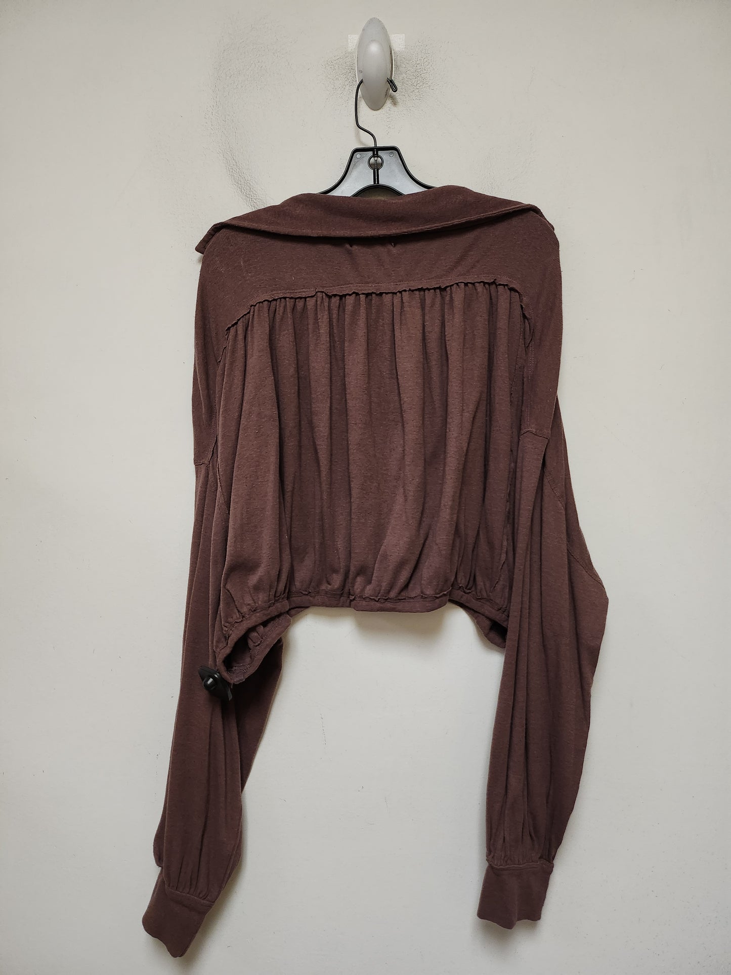 Top Long Sleeve By We The Free In Purple, Size: M