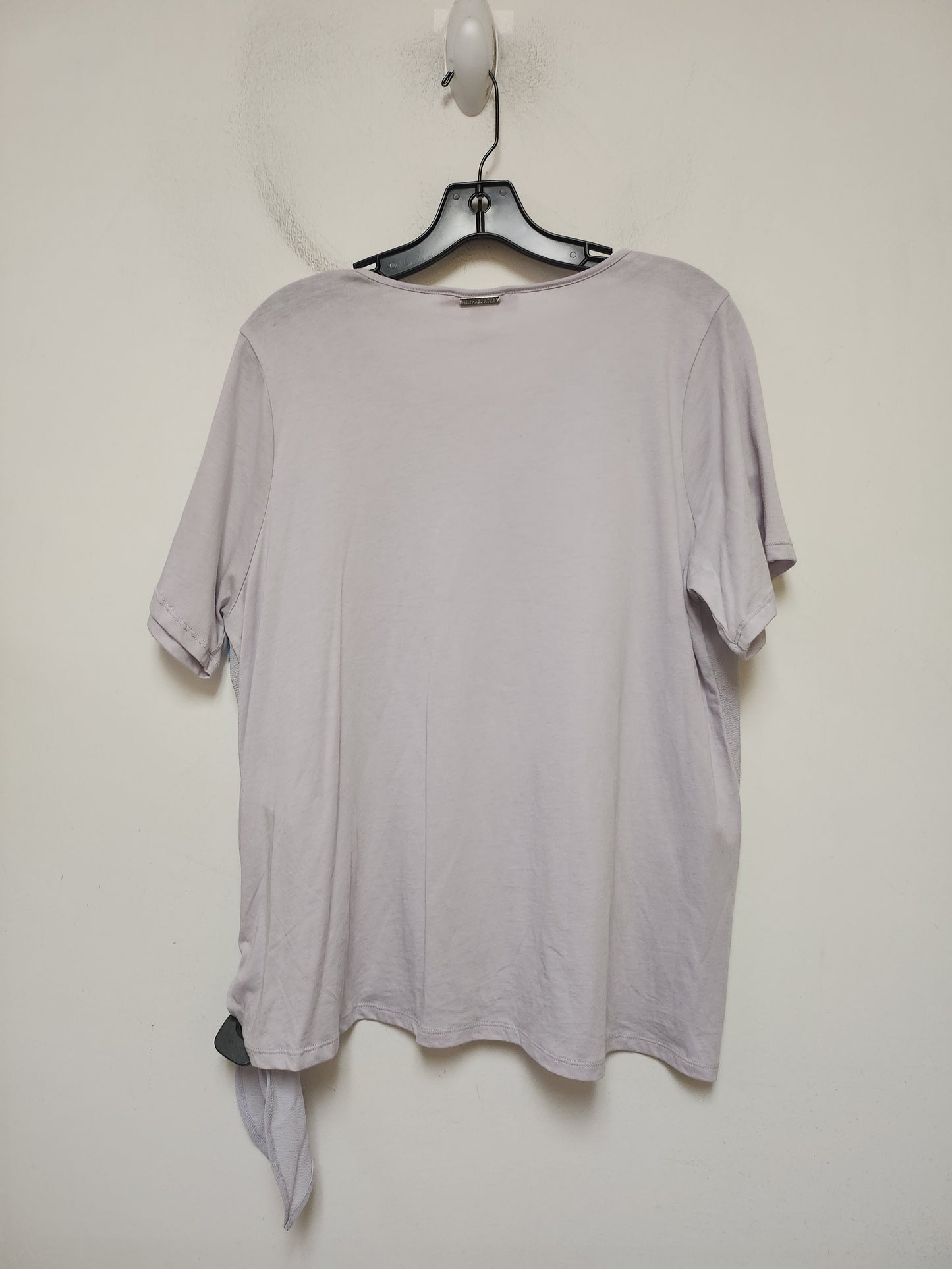 Top Short Sleeve By Michael By Michael Kors In Purple, Size: L