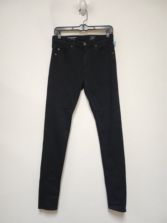 Jeans Skinny By Adriano Goldschmied In Black, Size: 4