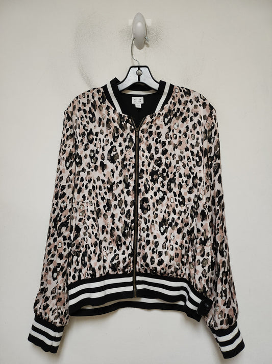 Jacket Other By Peyton Jensen In Animal Print, Size: L