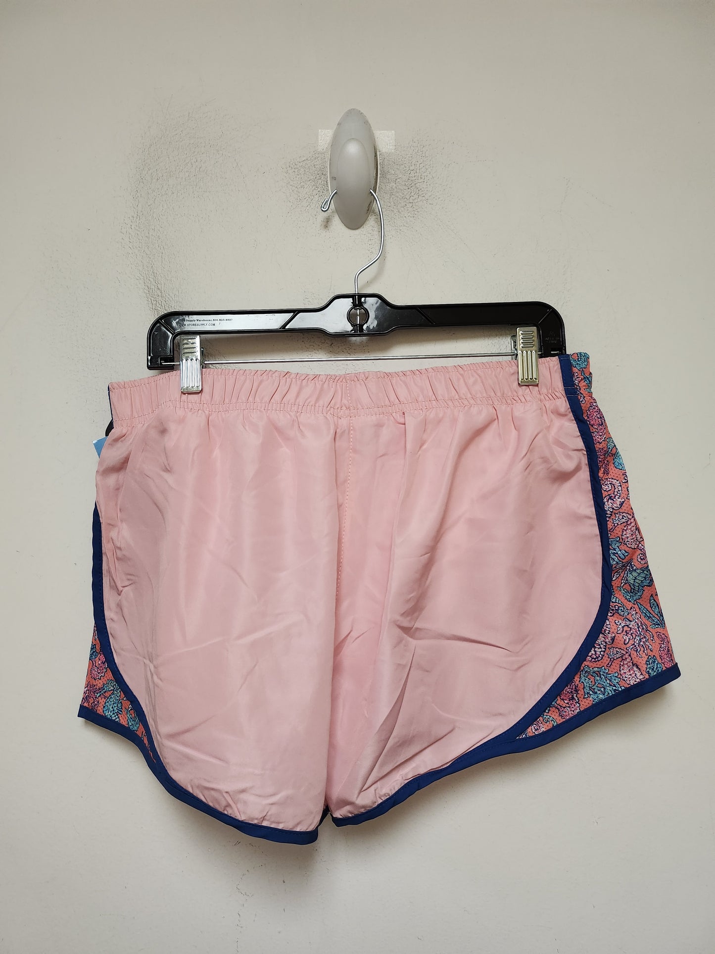 Athletic Shorts By Simply Southern In Pink, Size: L