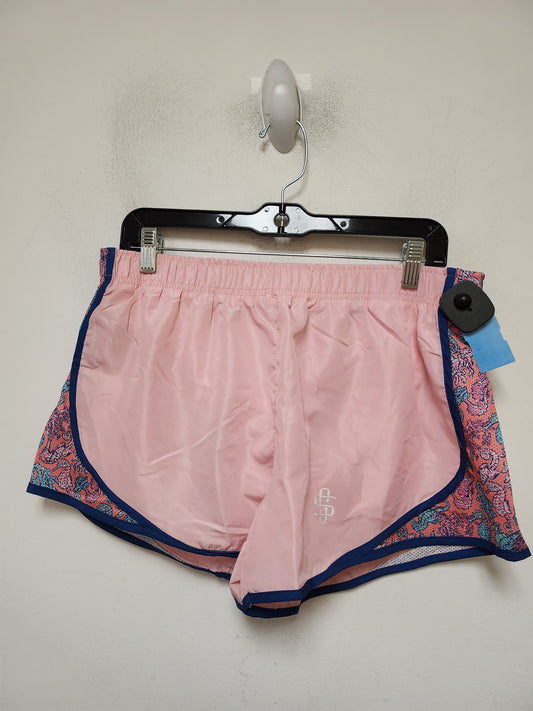 Athletic Shorts By Simply Southern In Pink, Size: L