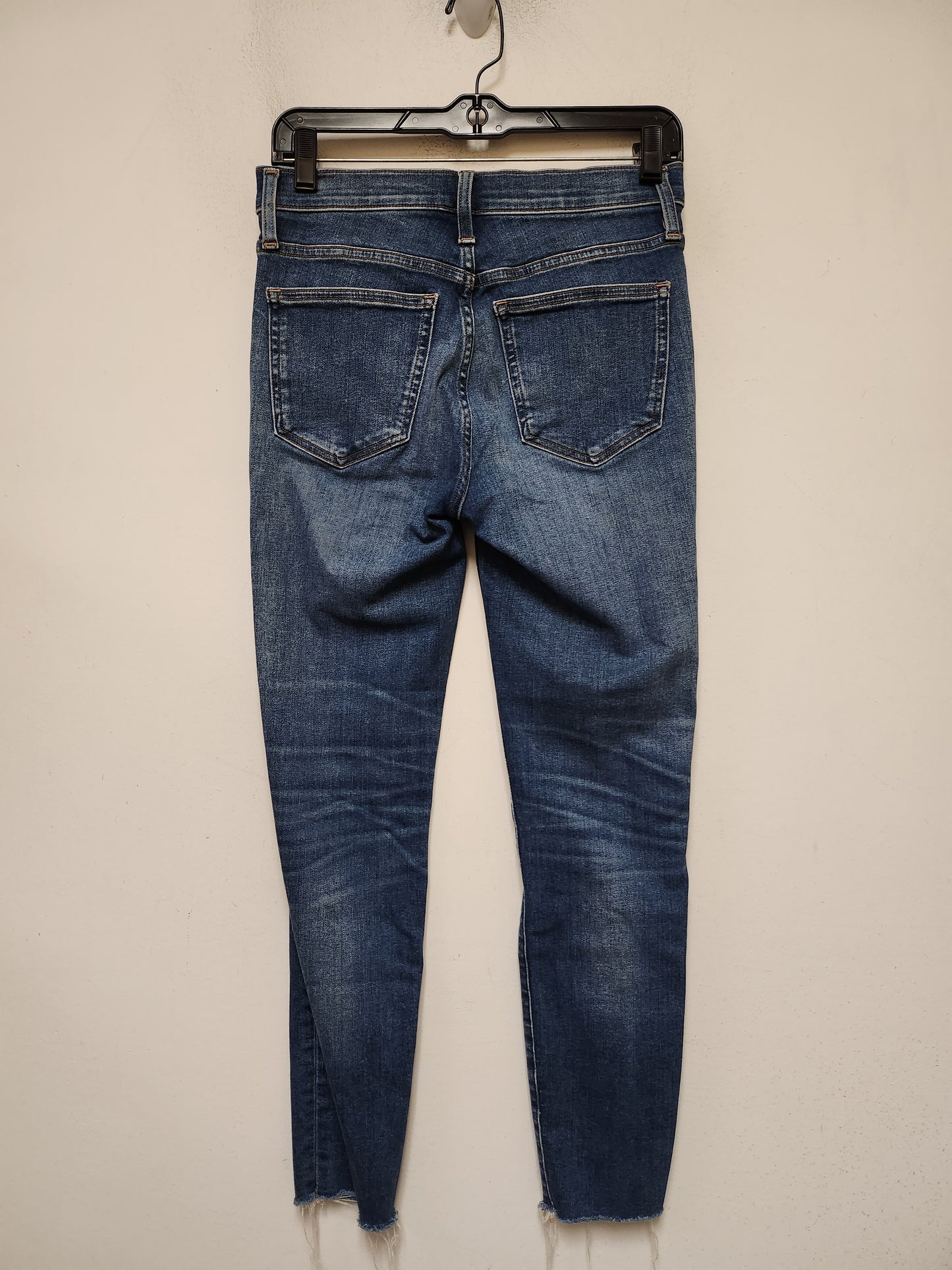 Jeans Skinny By J. Crew In Blue Denim, Size: 4