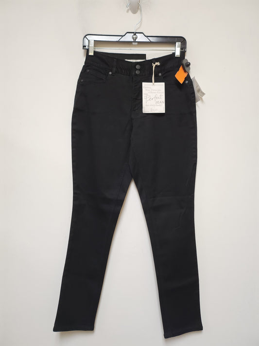 Jeans Skinny By Cato In Black Denim, Size: 6