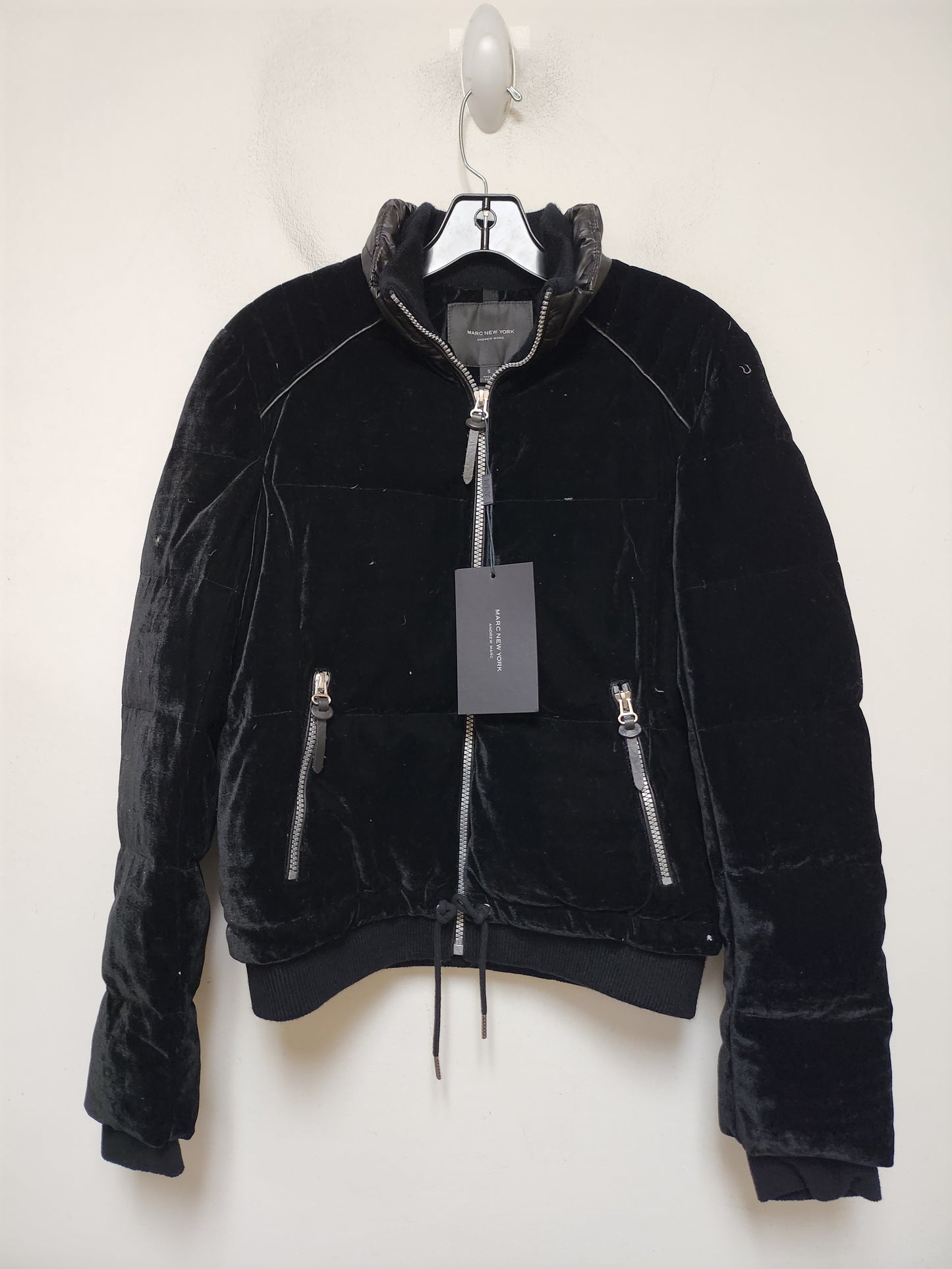 Coat Puffer & Quilted By Marc New York In Black, Size: S