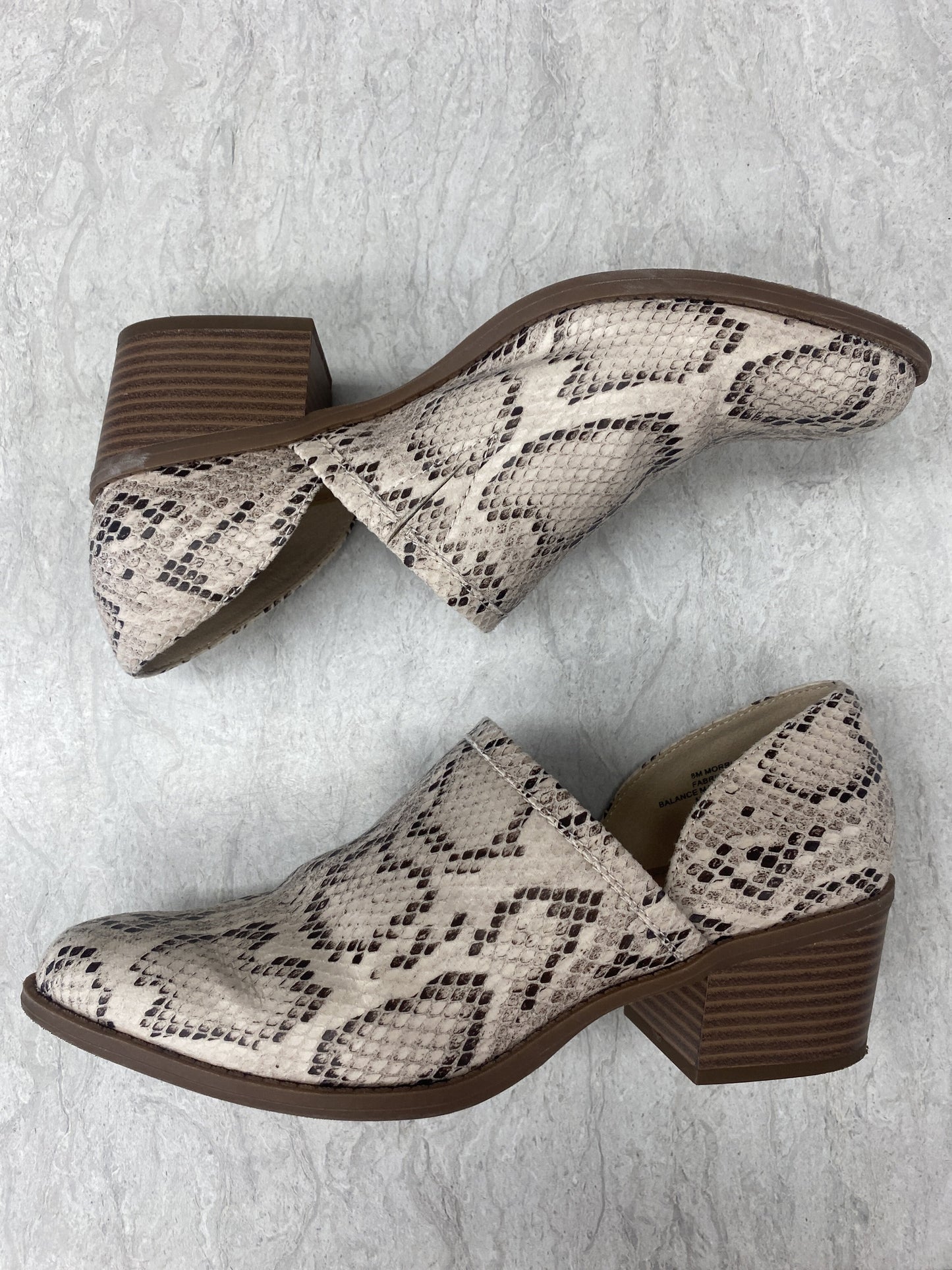 Boots Ankle Heels By Crown Vintage  Size: 8