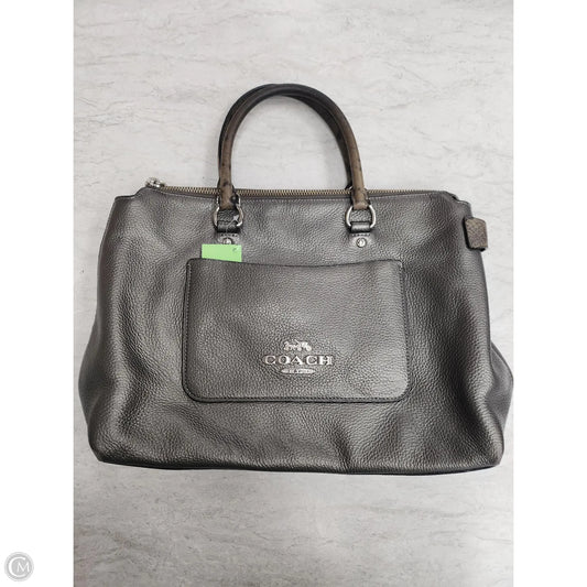 Handbag Designer By Coach, Size: Medium
