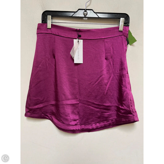 Skirt Mini & Short By Clothes Mentor In Purple, Size: 8