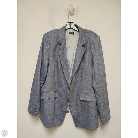 Blazer By Lane Bryant In Blue, Size: 3x
