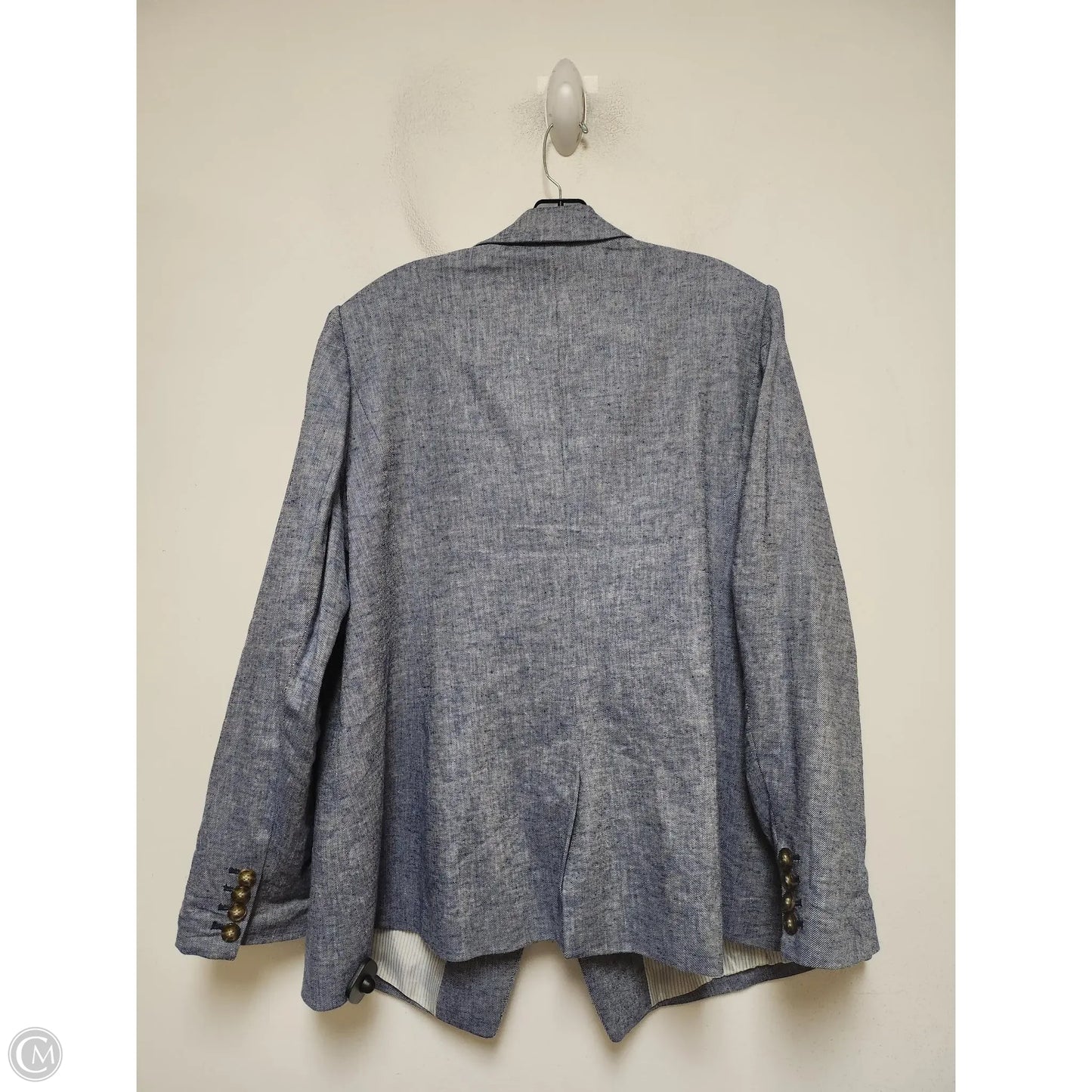 Blazer By Lane Bryant In Blue, Size: 3x