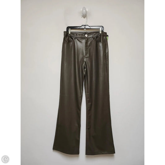 Pants Wide Leg By Zara In Green, Size: 12