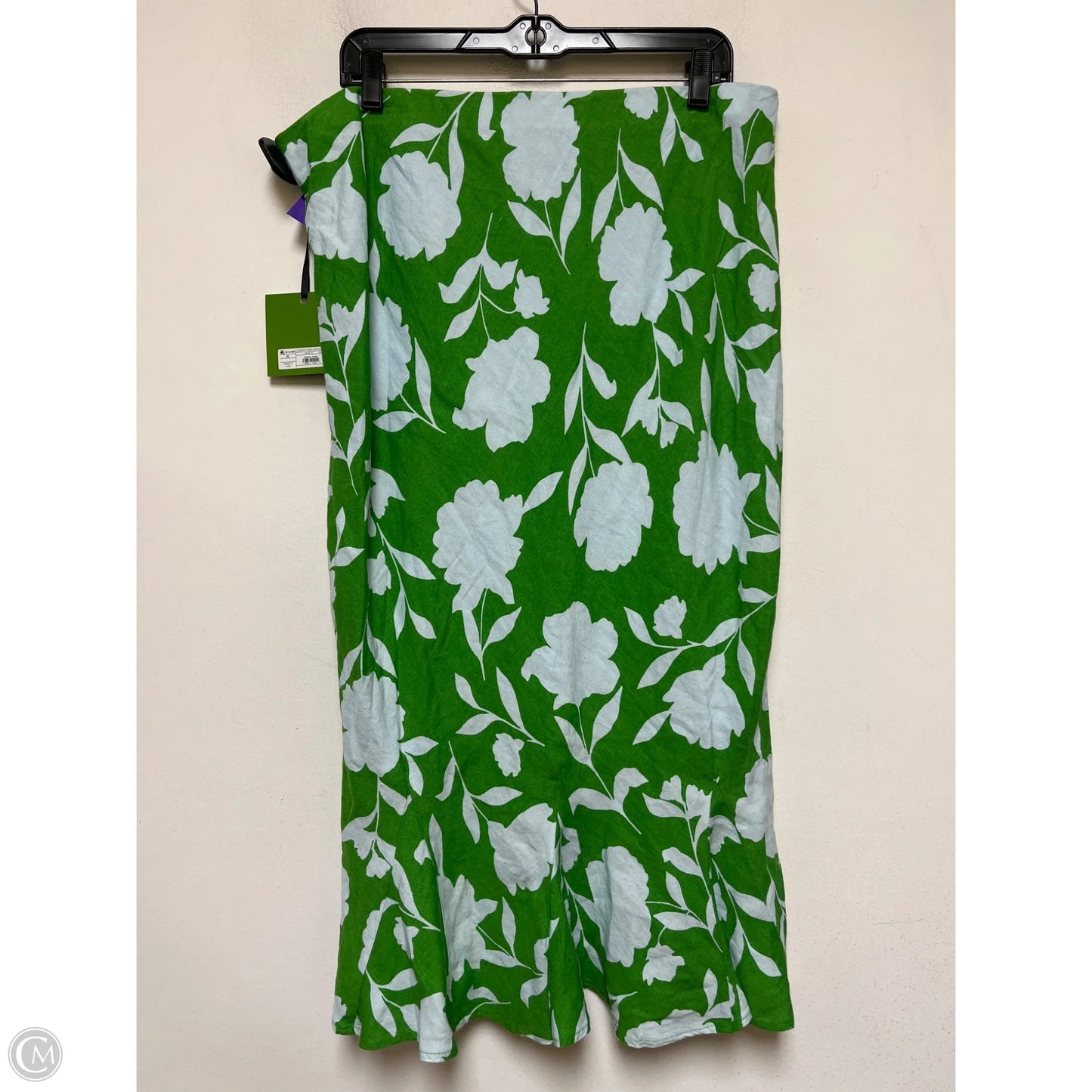 Skirt Midi By Target-designer In Green, Size: Xl