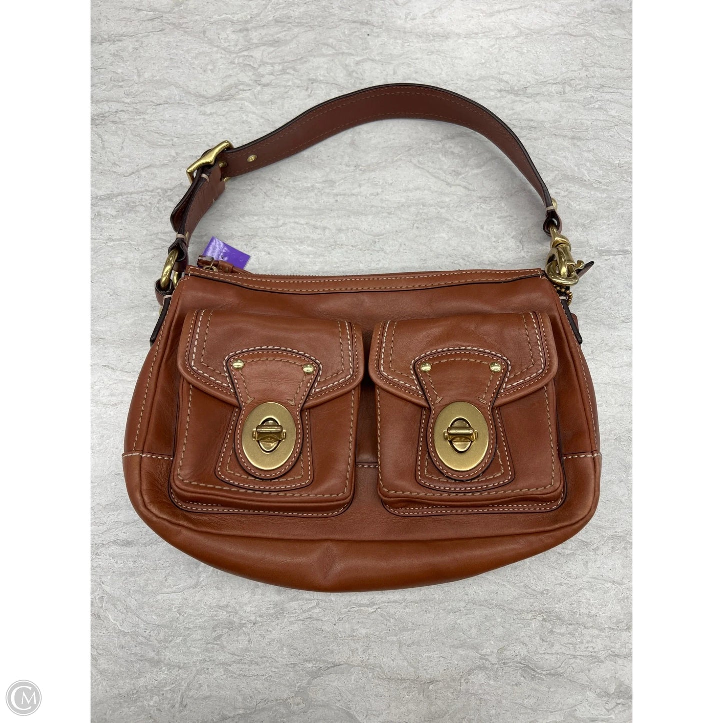 Handbag Designer By Coach, Size: Medium