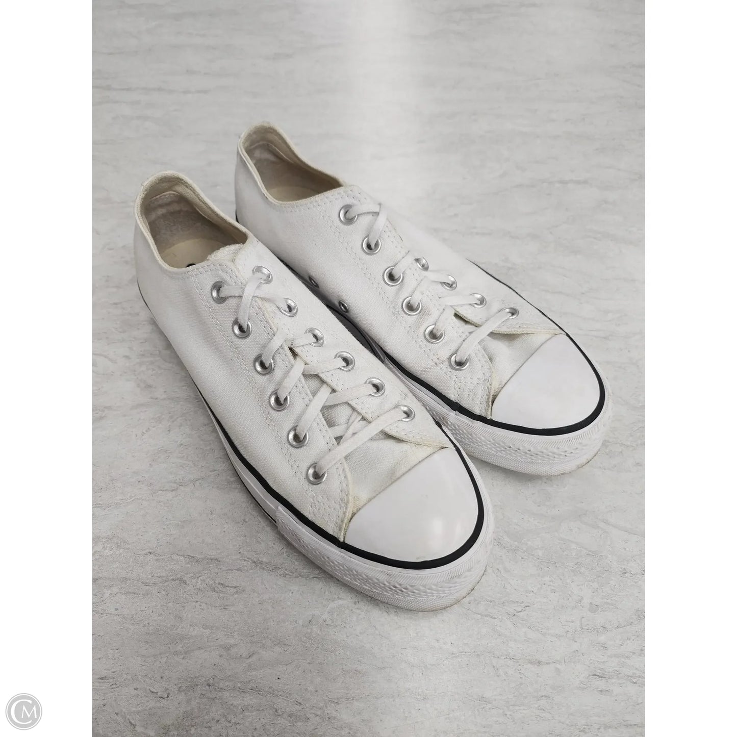 Shoes Sneakers By Converse In White, Size: 9.5