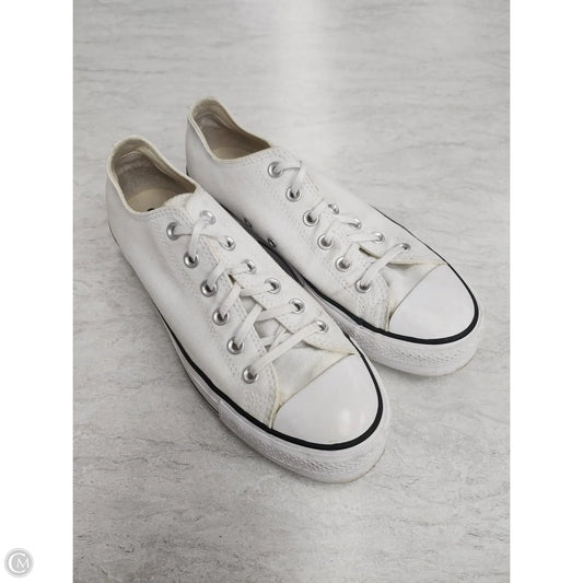 Shoes Sneakers By Converse In White, Size: 9.5