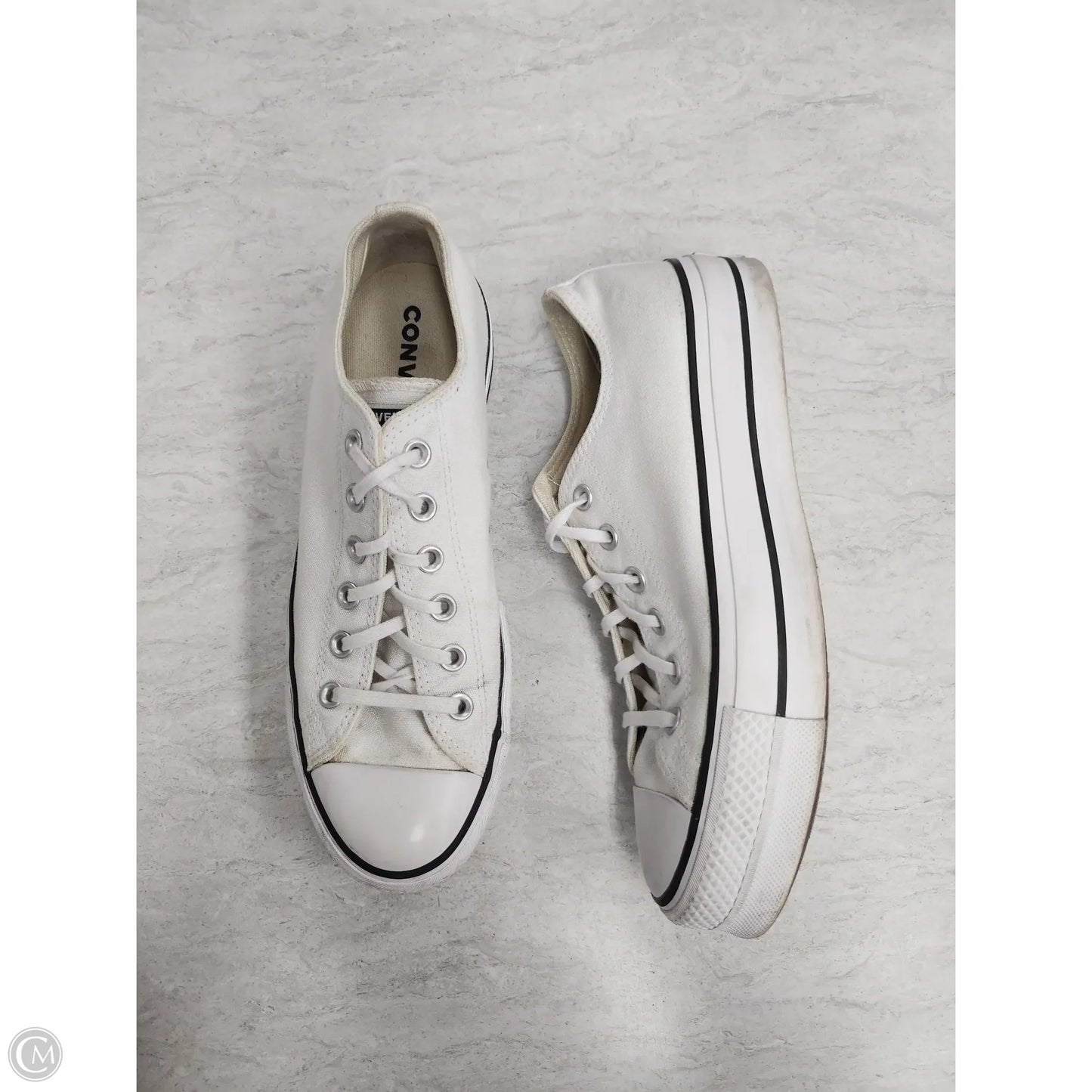 Shoes Sneakers By Converse In White, Size: 9.5