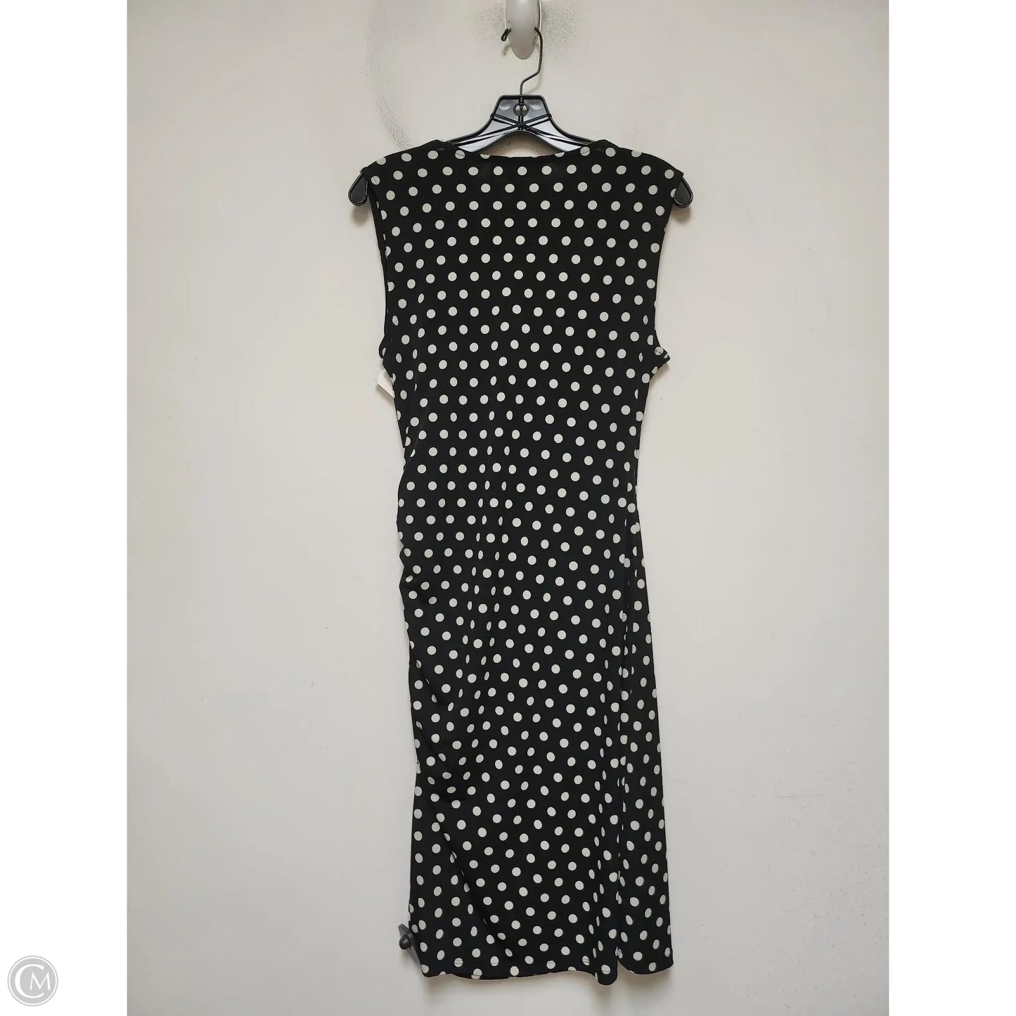Dress Casual Short By Michael By Michael Kors In Polkadot Pattern, Size: M