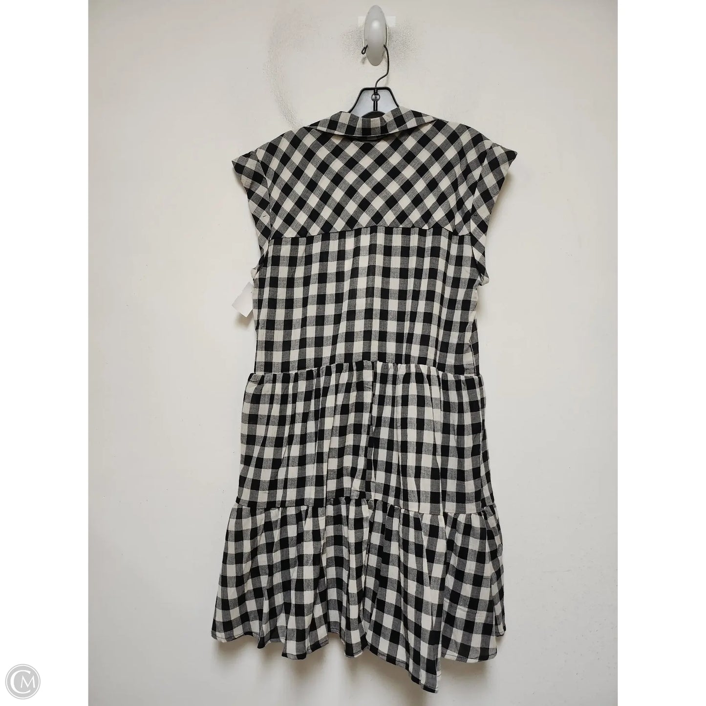 Dress Casual Midi By Clothes Mentor In Plaid Pattern, Size: Xl