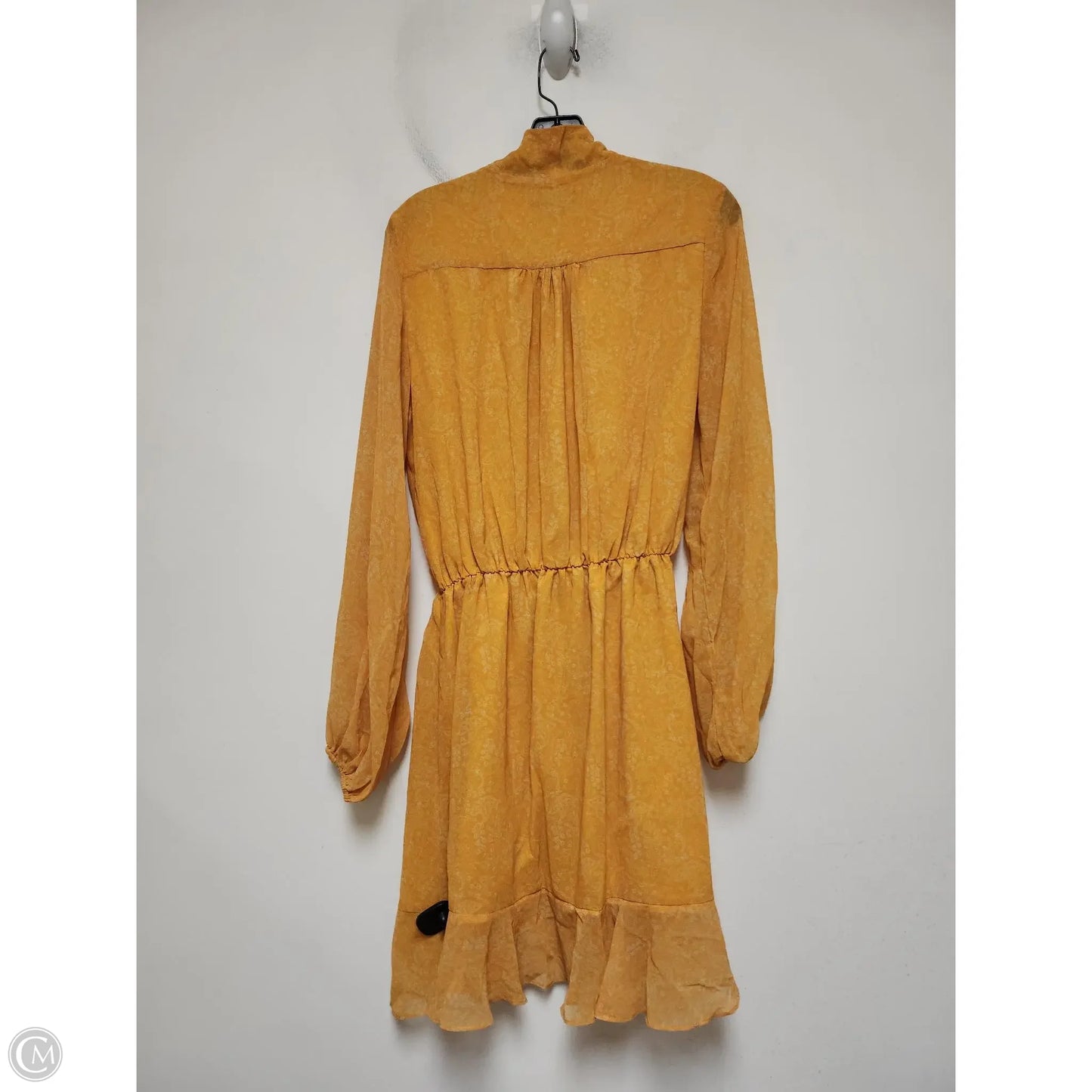 Dress Casual Short By Alexia Admor In Yellow, Size: M