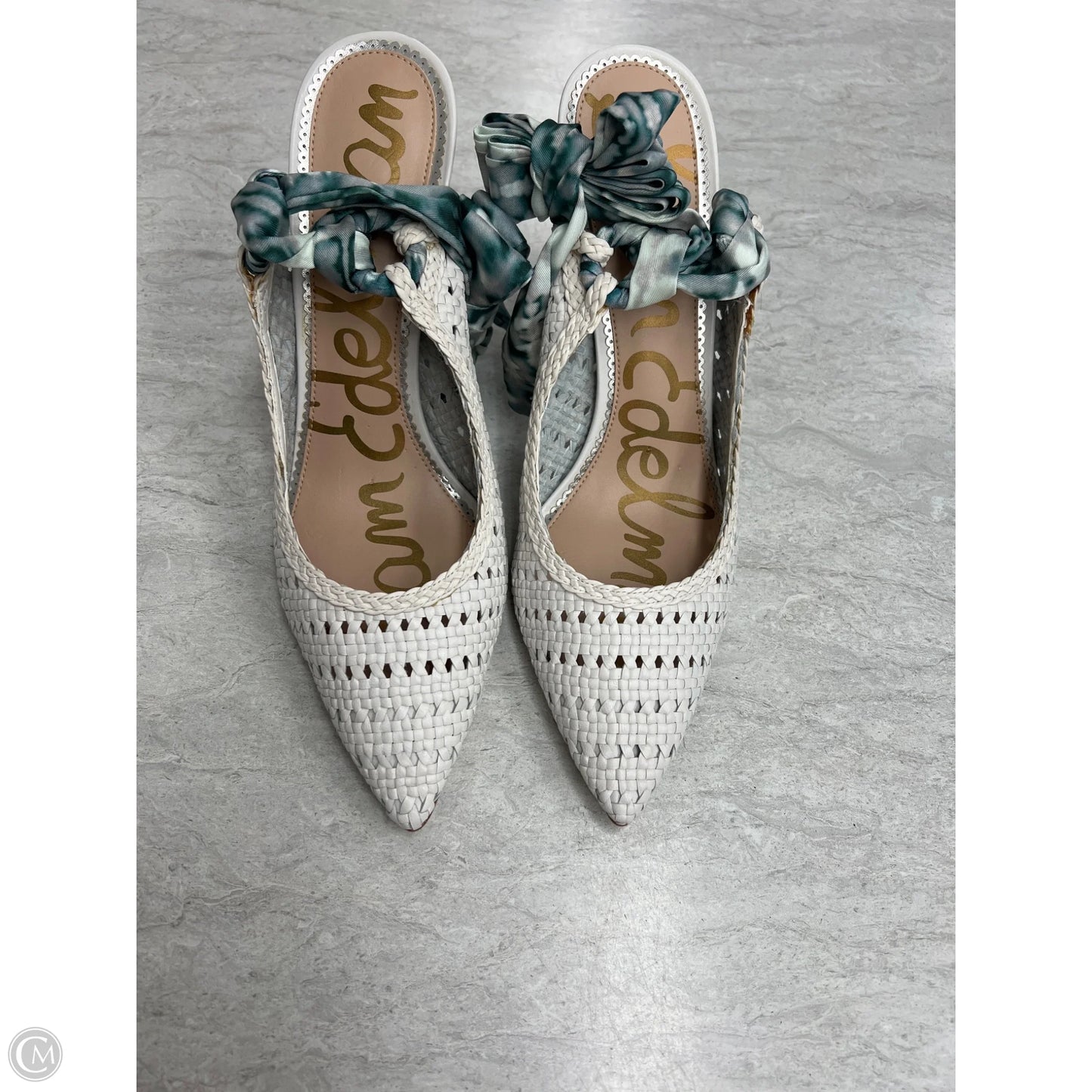 Shoes Heels Stiletto By Sam Edelman In White, Size: 10