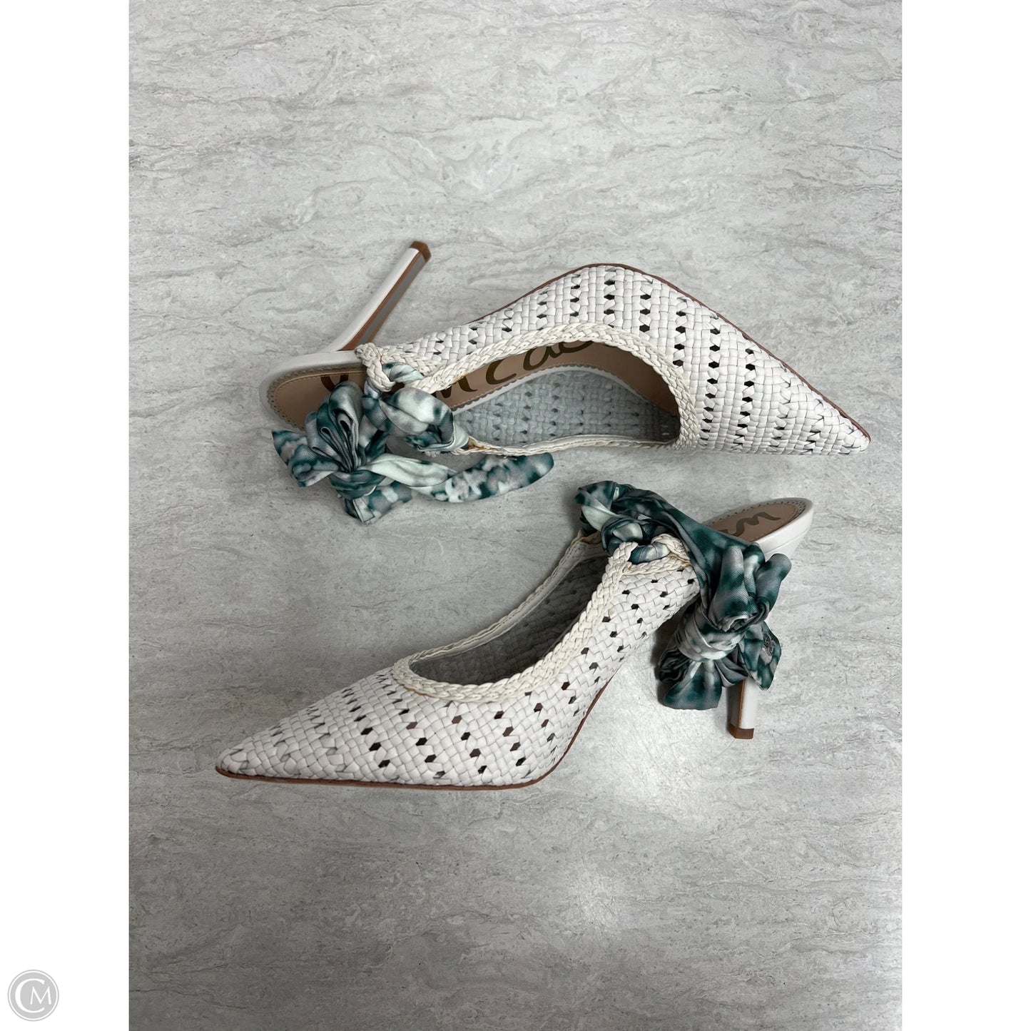 Shoes Heels Stiletto By Sam Edelman In White, Size: 10