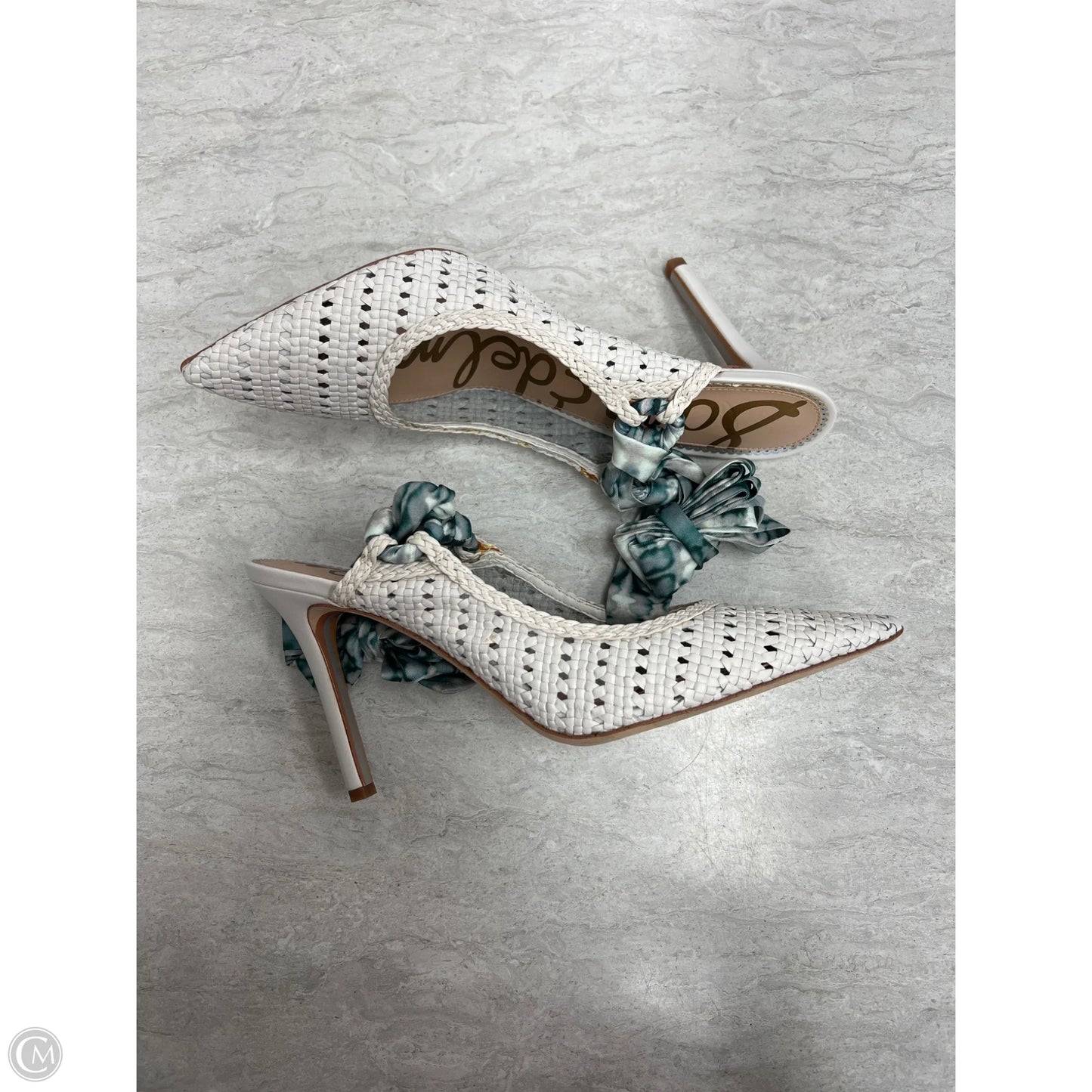 Shoes Heels Stiletto By Sam Edelman In White, Size: 10