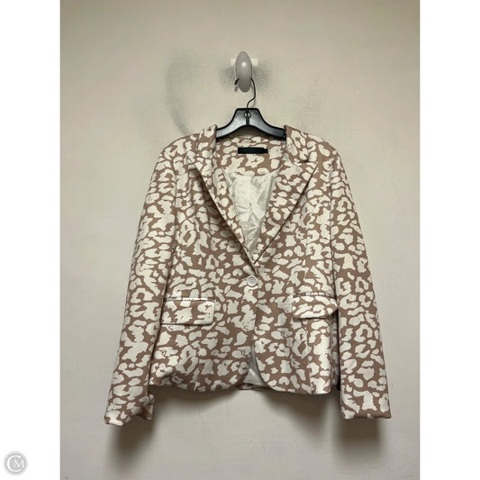 Blazer By Allegra K In Animal Print, Size: M