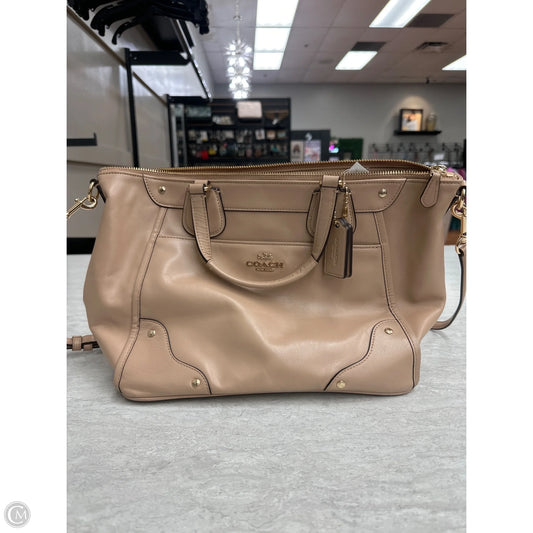 Handbag Designer By Coach, Size: Medium
