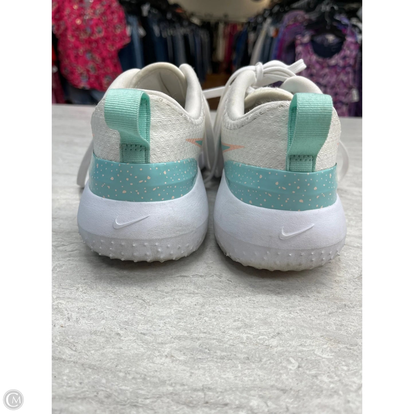Shoes Athletic By Nike In White, Size: 7