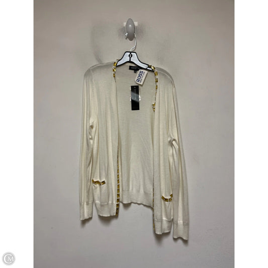 Cardigan By Jones New York In Cream, Size: Xl
