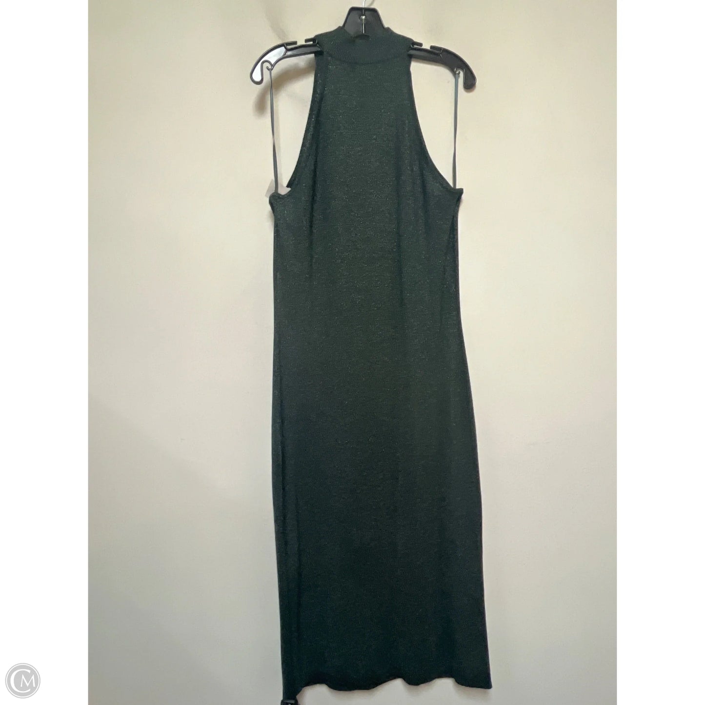 Dress Casual Midi By Banana Republic In Green, Size: L