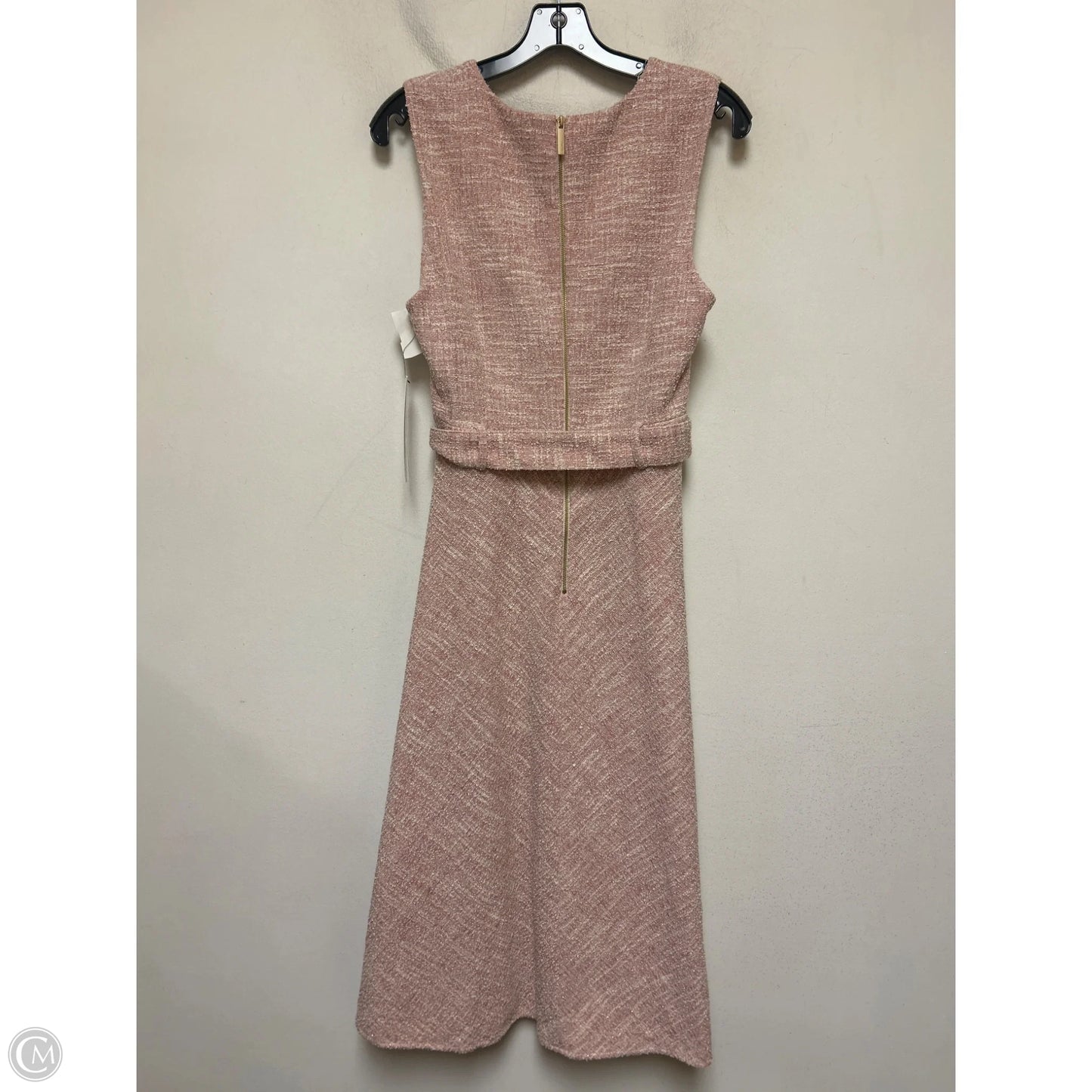 Dress Casual Maxi By Calvin Klein In Pink, Size: L