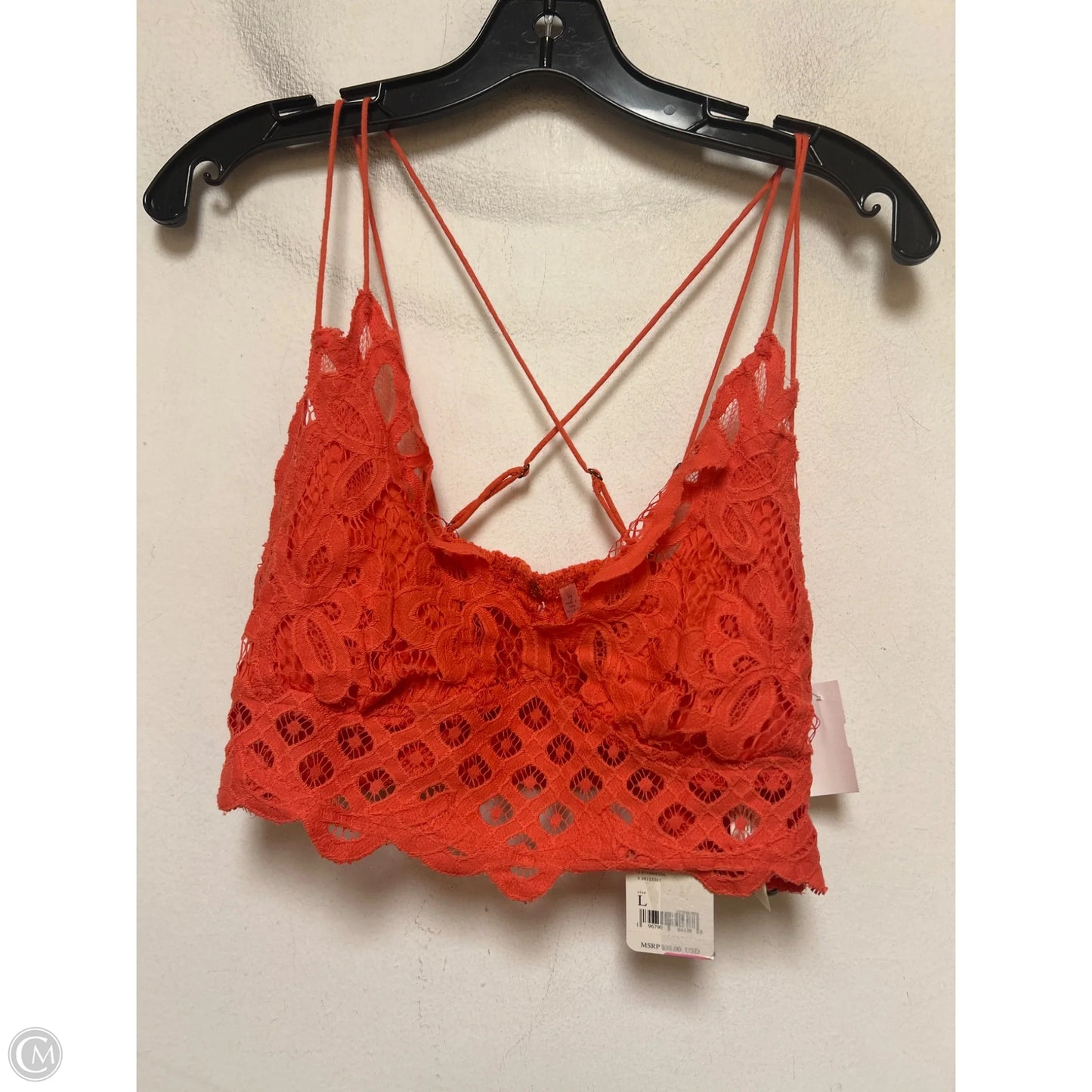Bra By Free People In Orange, Size: L
