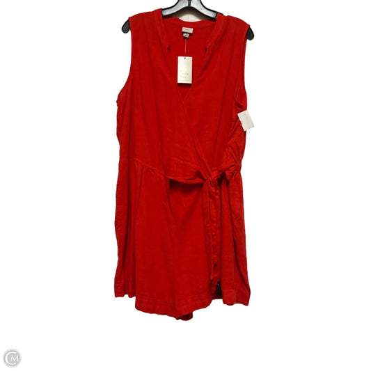 Romper By A New Day In Orange, Size: Xl