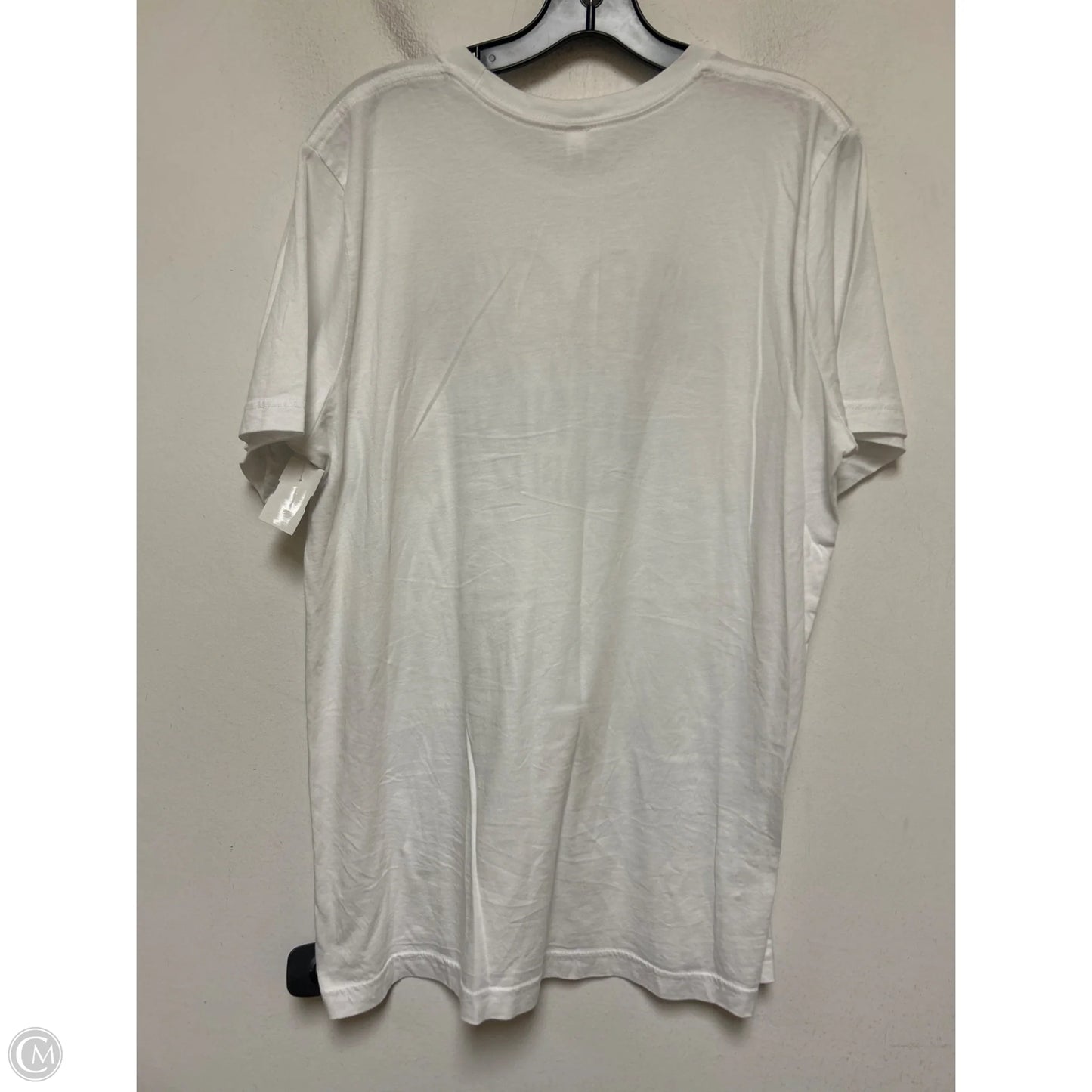 Top Short Sleeve Basic By Bella + Canvas In White, Size: L